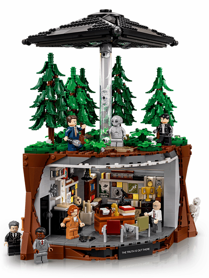 El kit ‘The X-Files’ de Lego. Foto: Lego.