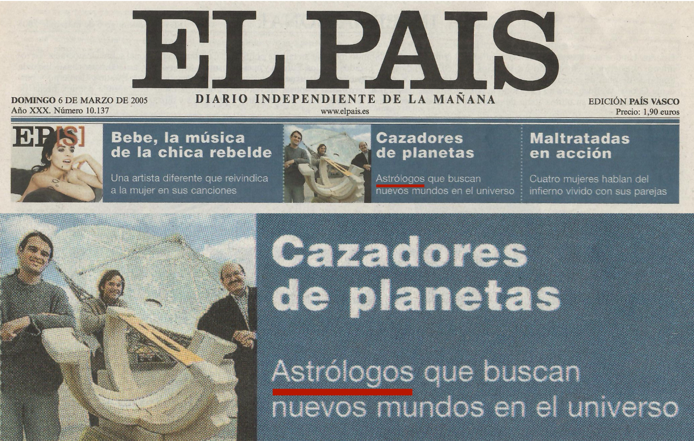 Astrología y astronomía en ‘El País’, explicaciones y carencias escépticas